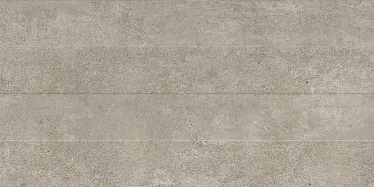 Grey-beige concrete-look tile, ideal for modern indoor and outdoor areas.