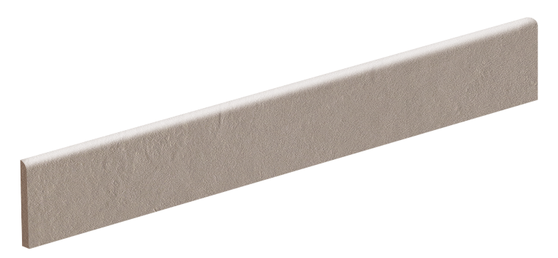 Beige, elongated tile.