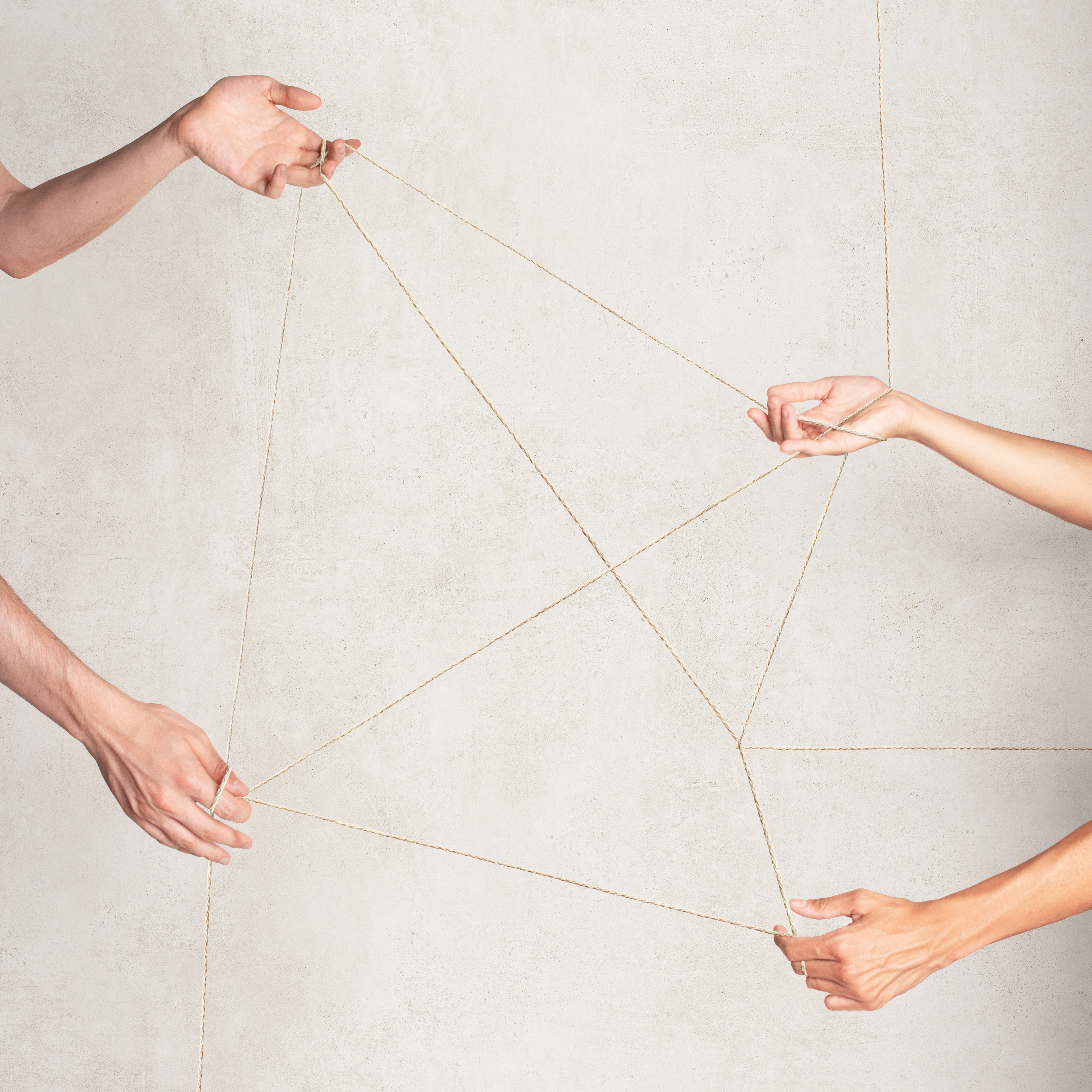 Multiple hands on light background, symbolizing advice and quality.