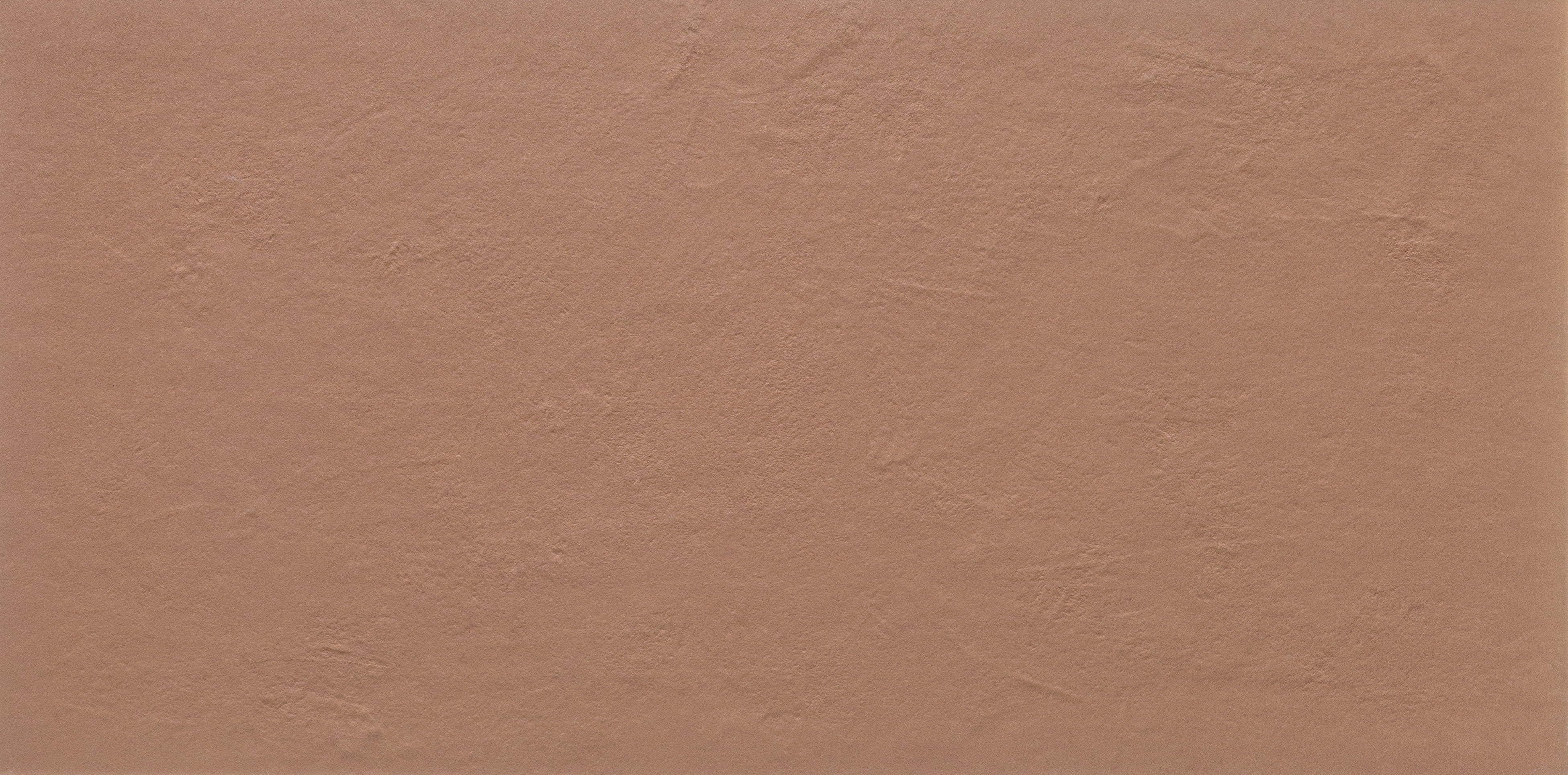 : Plain tile in warm earth brown.