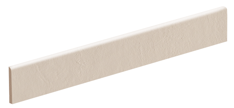 Light, rectangular tile in beige.