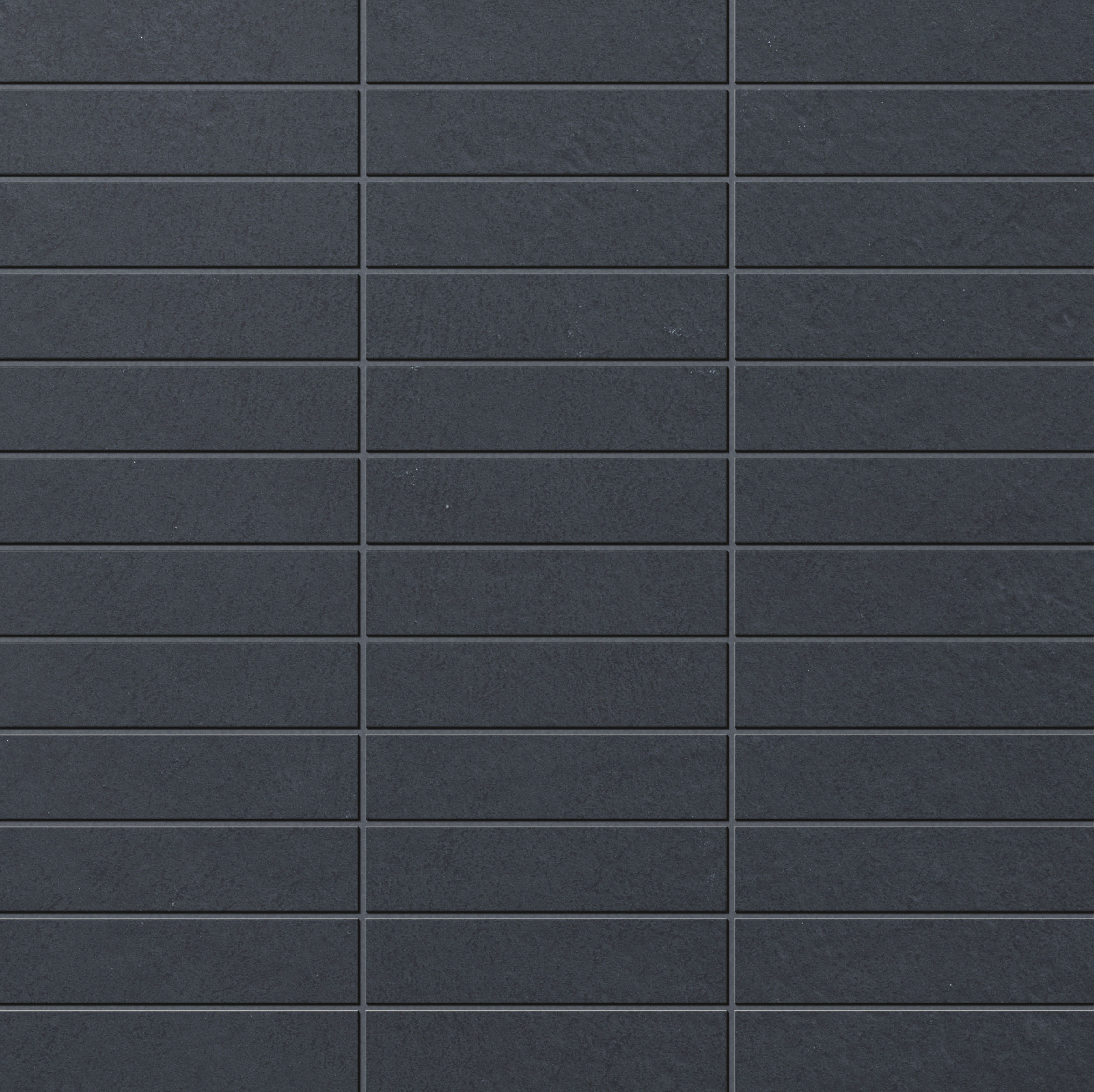 : Solid-coloured tile in anthracite grey.