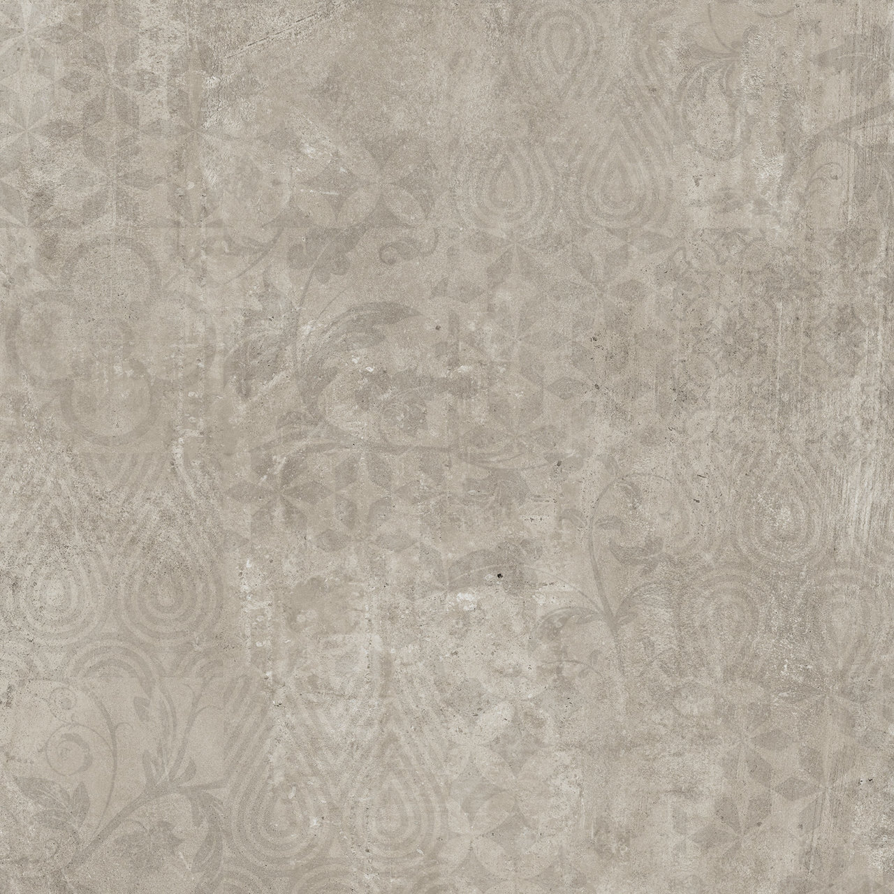 : Light beige-grey porcelain stoneware tile with subtle texture.